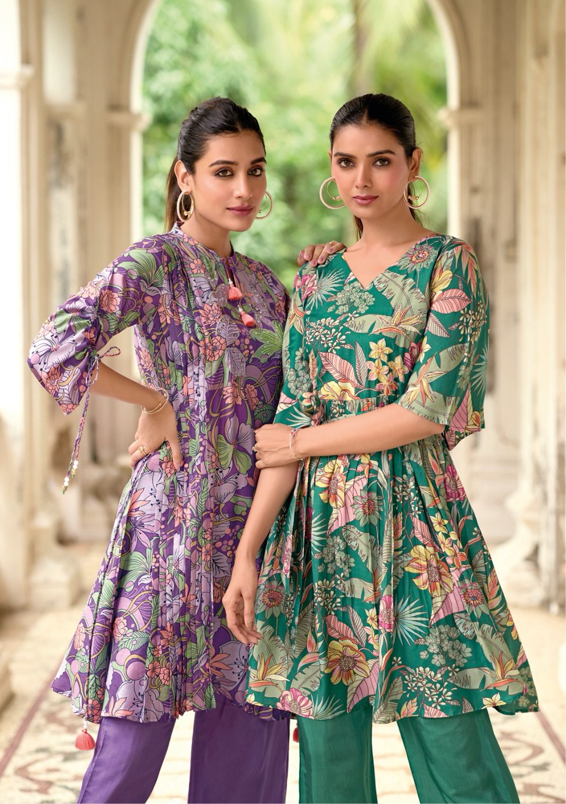 Eliza By Kailee Tunic Style Kurtis With Bottom Catalog